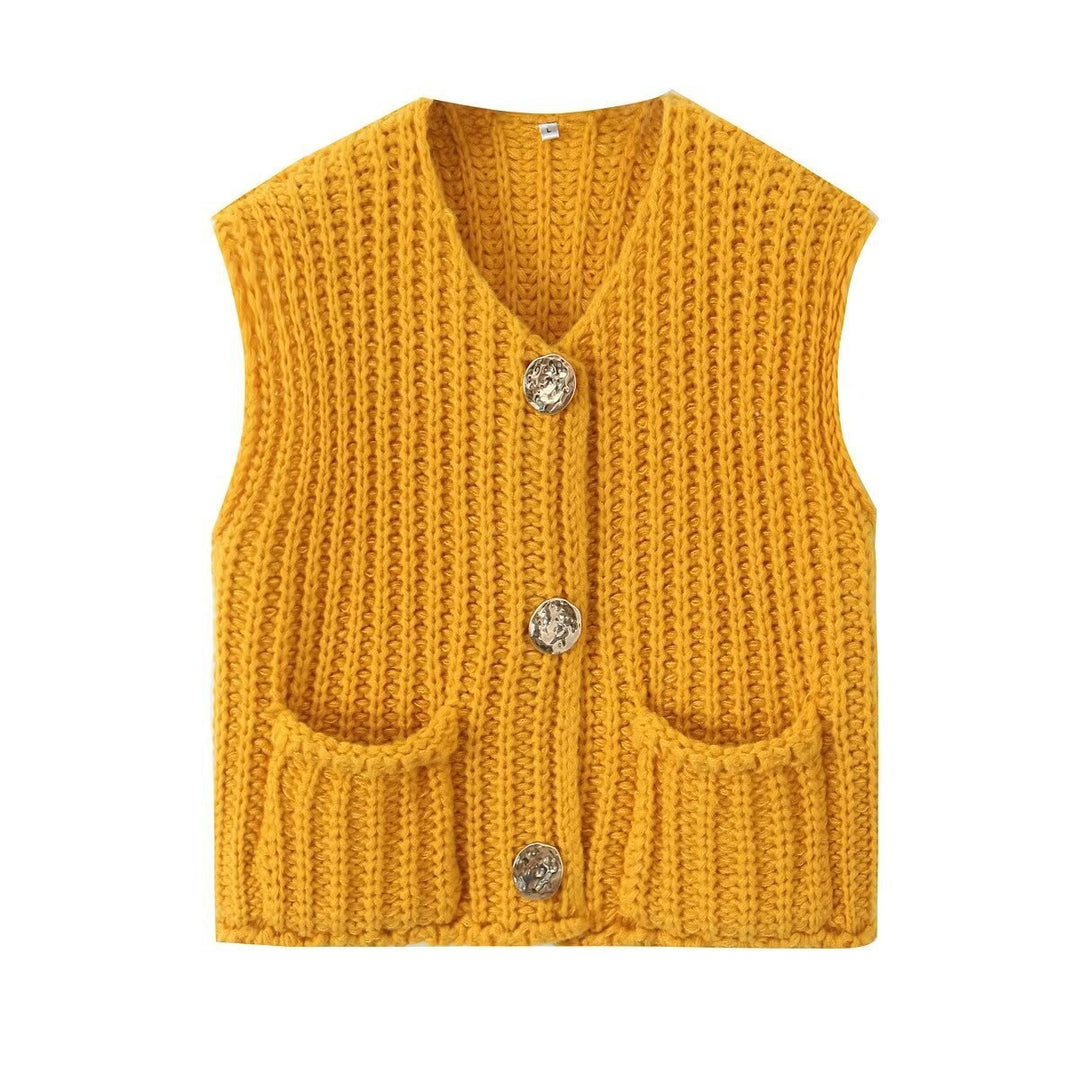 Chunky Knit Vest