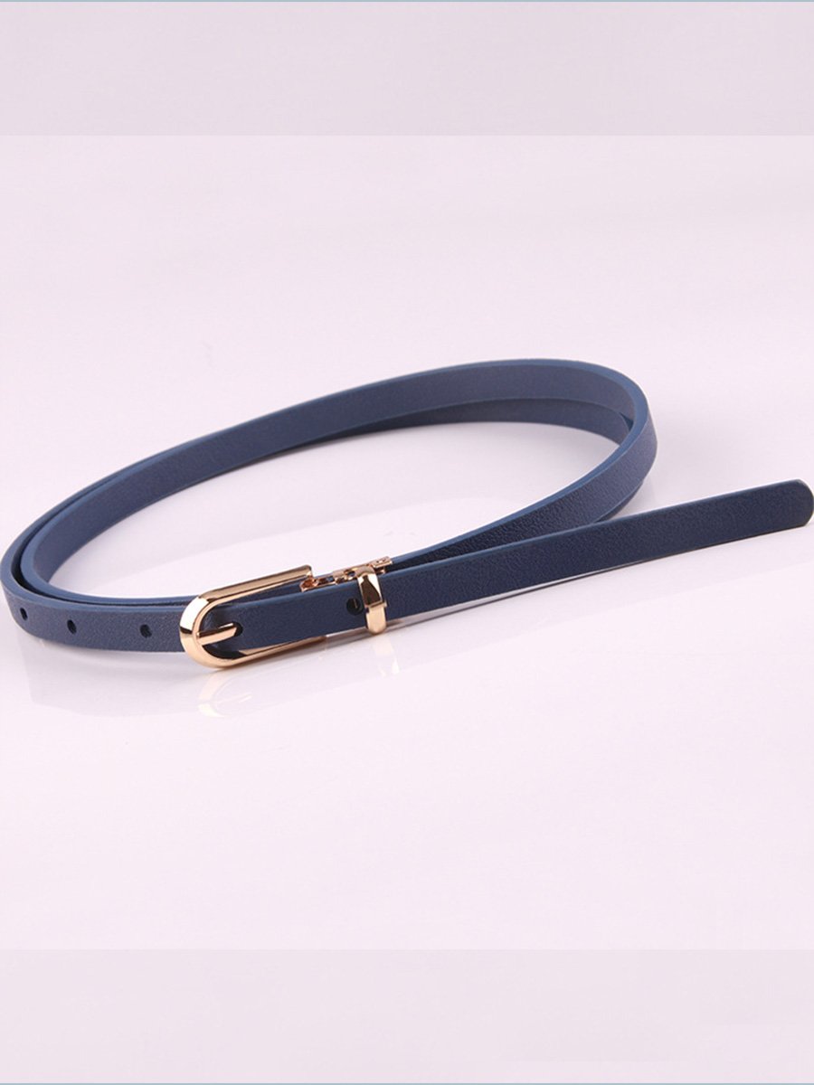 Multicolor Decorative Buckle Belt