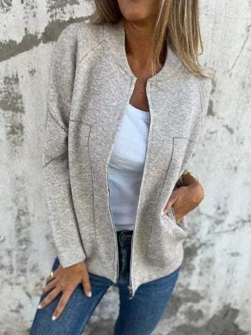 Women's Casual Zip-Up Jacket