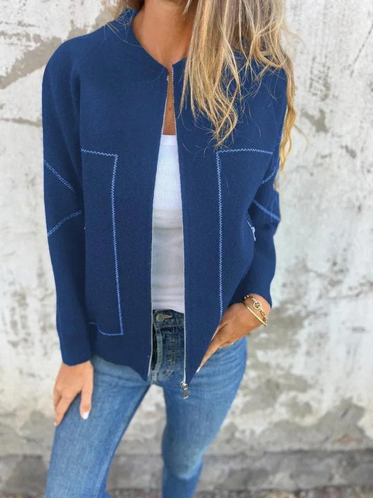 Women's Casual Zip-Up Jacket