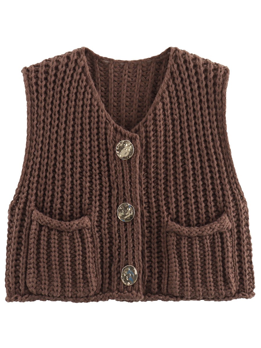 Chunky Knit Vest