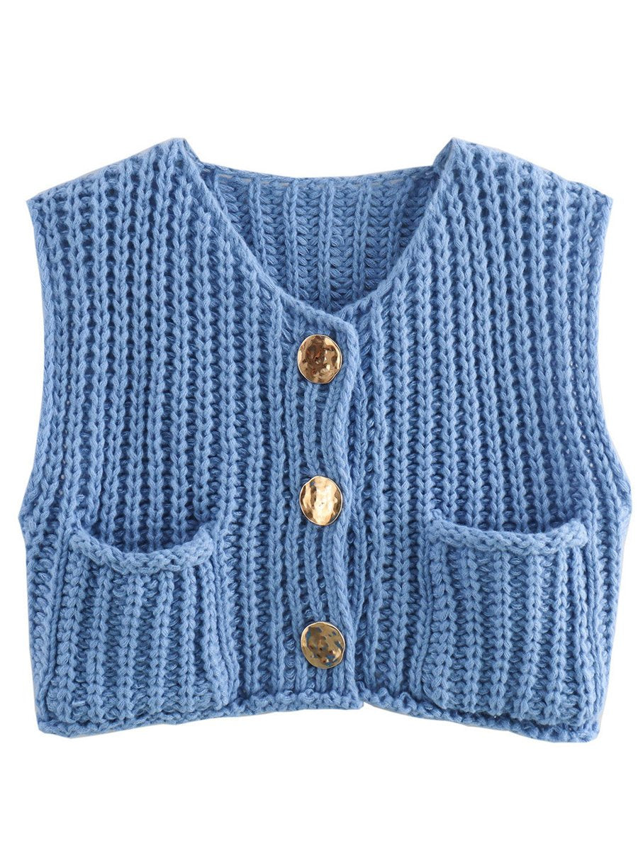 Chunky Knit Vest