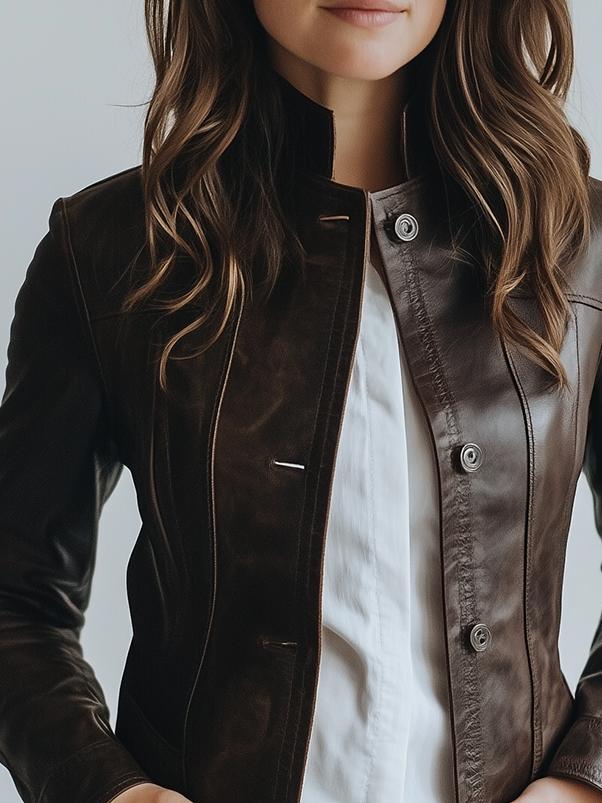 Women's Weatherproof Everyday Leather Trench Coat