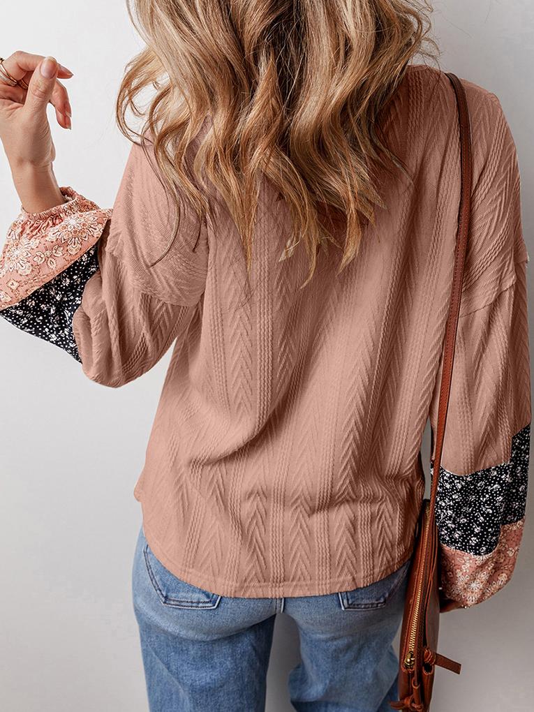 Casual Versatile Loose-Fit Long-Sleeve Top