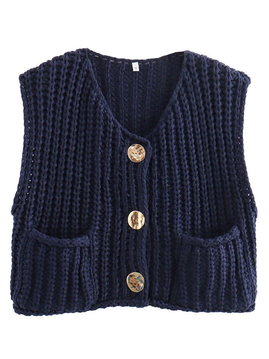 Chunky Knit Vest