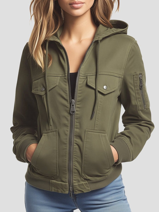 Outerdoor Functional Canvas Everyday Hooded Jacket