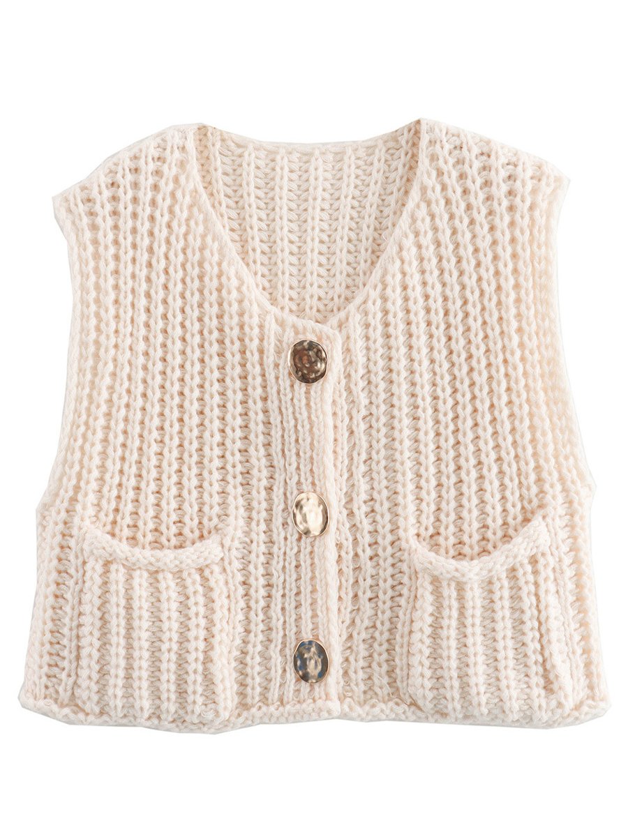 Chunky Knit Vest